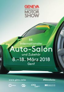 Plakat Auto-Salon Genf 2018